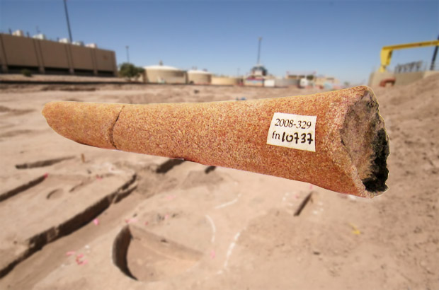 Fine Grained Granite Pipe from Las Capas Fine Grained Grainte Pipe from Las Capas