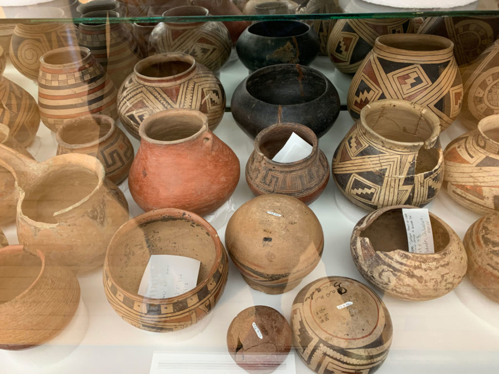 Pottery at Western New Mexico University Museum. Image: London Booker