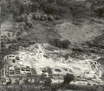 Historical photo of Salmon Pueblo.
