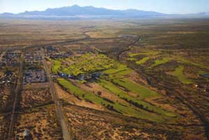 asw_20_4 Greenbush Draw runs roughly east-west along the northern edge of Naco, Arizona, and eventually joins the San Pedro River. Naco's history extends over 10,000 years.