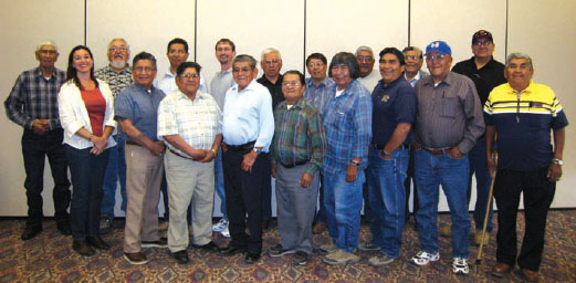 Research teams from Acoma, Hopi, Laguna, and Zuni met in 2007.