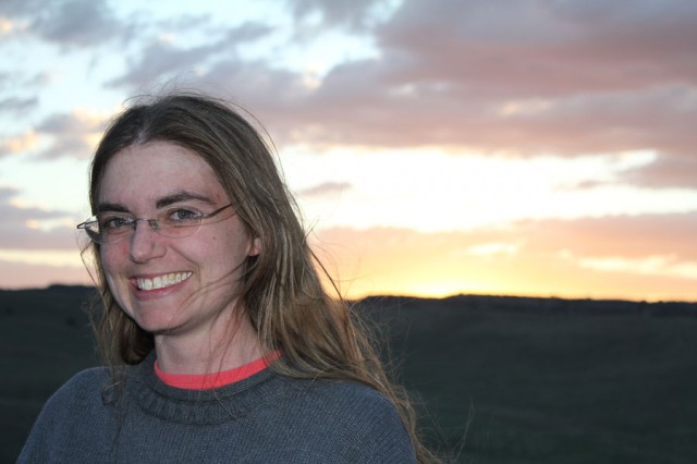 Katherine at Mule Creek, New Mexico.