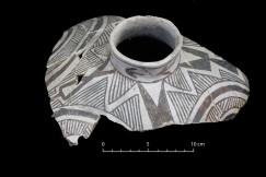 Image 1: An example of Tularosa Black-on-white, a Cibola White Ware (photo by Matt Peeples). This type was found at Fornholt, but this particular example was not.