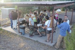 Outdoor learning area