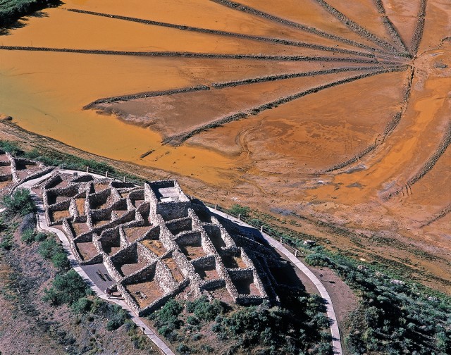 Sinagua Village with Tailings Pond, 1998. © Adriel Heisey