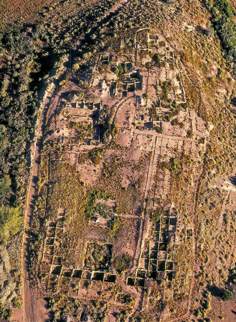 Pueblo Ruin with Square Kiva, © Adriel Heisey