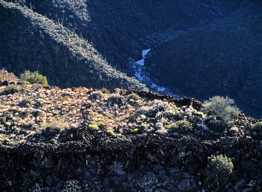 Fort above Canyon Stream