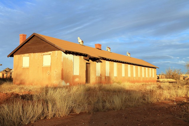 Former recreation center at Camp Naco