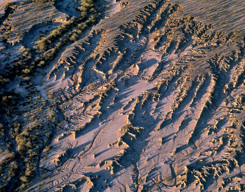 Severe Erosion in Archaeological Landscape (Detail)