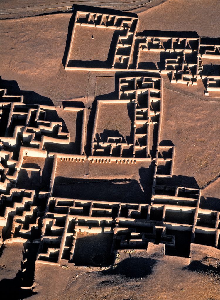 Room Blocks with Reconstructed Adobe Walls