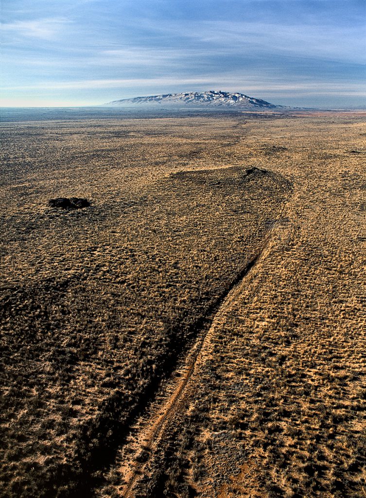 Trail through Desert