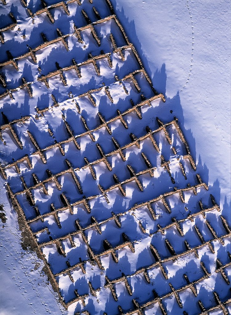 Pueblo Room Blocks in Snow, © Adriel Heisey
