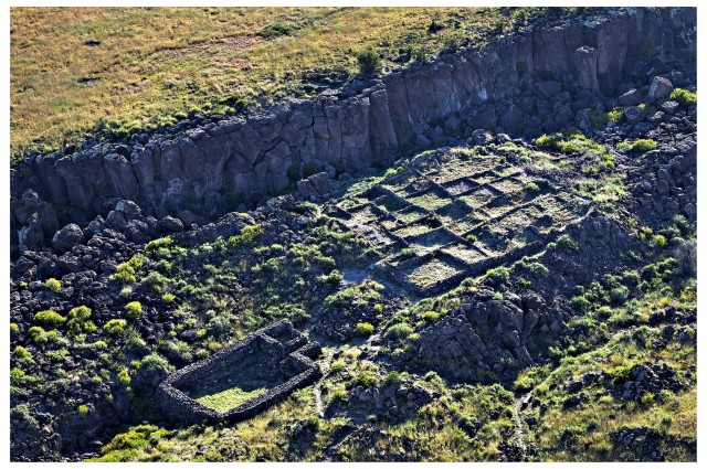 An image of Casa Malpais from “White Mountain Aerial Delights,” copyright Adriel Heisey, 2013.