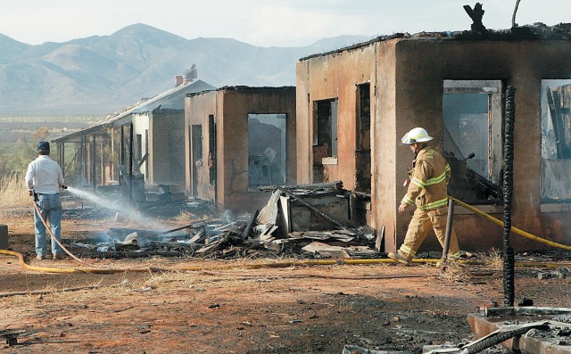 Camp Naco Fire from May 21, 2006