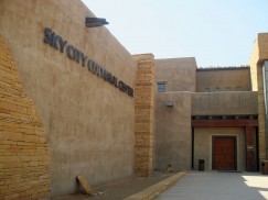 Entrance to the Sky City Cultural Center.