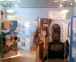 Journey Stories on exhibit. Click to enlarge.