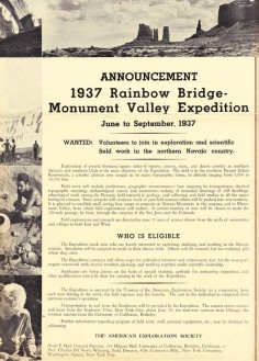 Rainbow Bridge Monument Valley Expedition Poster