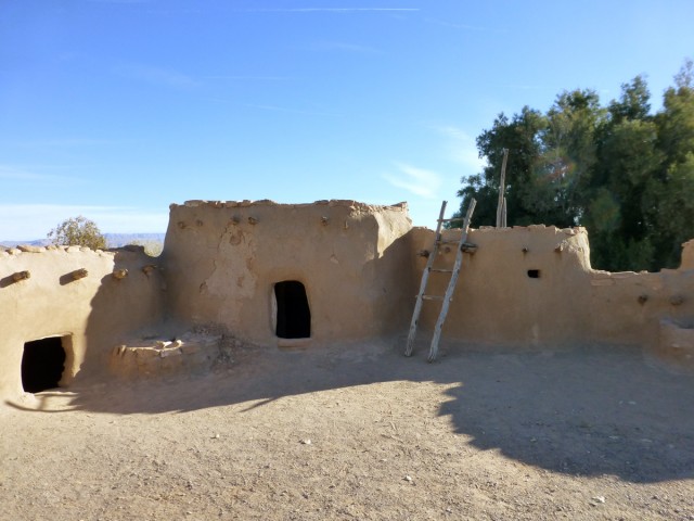Reconstructed Pueblo Grande Dwellings