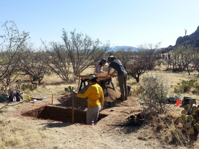 Coyote Mountain Excavation Unit