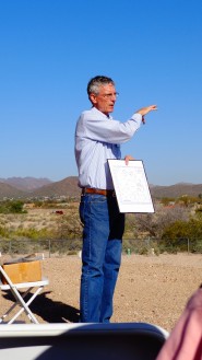 Bill Doelle addresses the crowd. Click to enlarge.