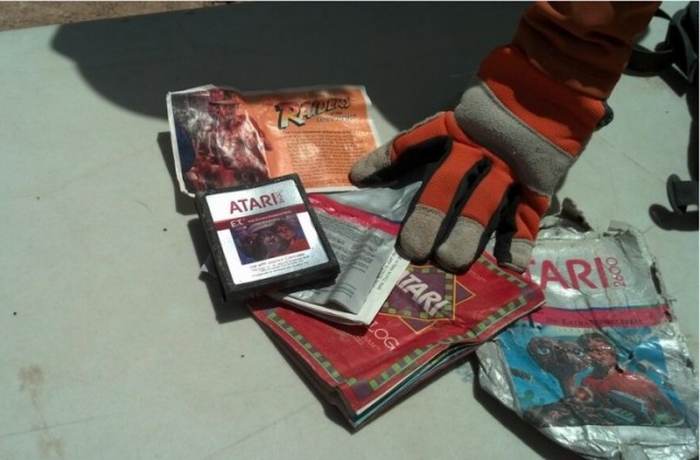 Items recovered during Atari excavation. Image: Megan Guess, accessed at www.dvice.com, 4/29/14.