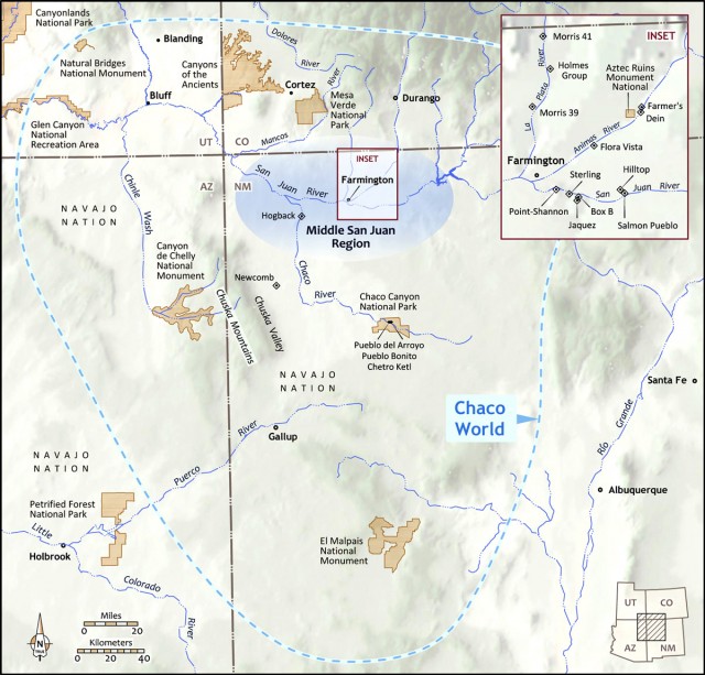 Map of Chacoan World