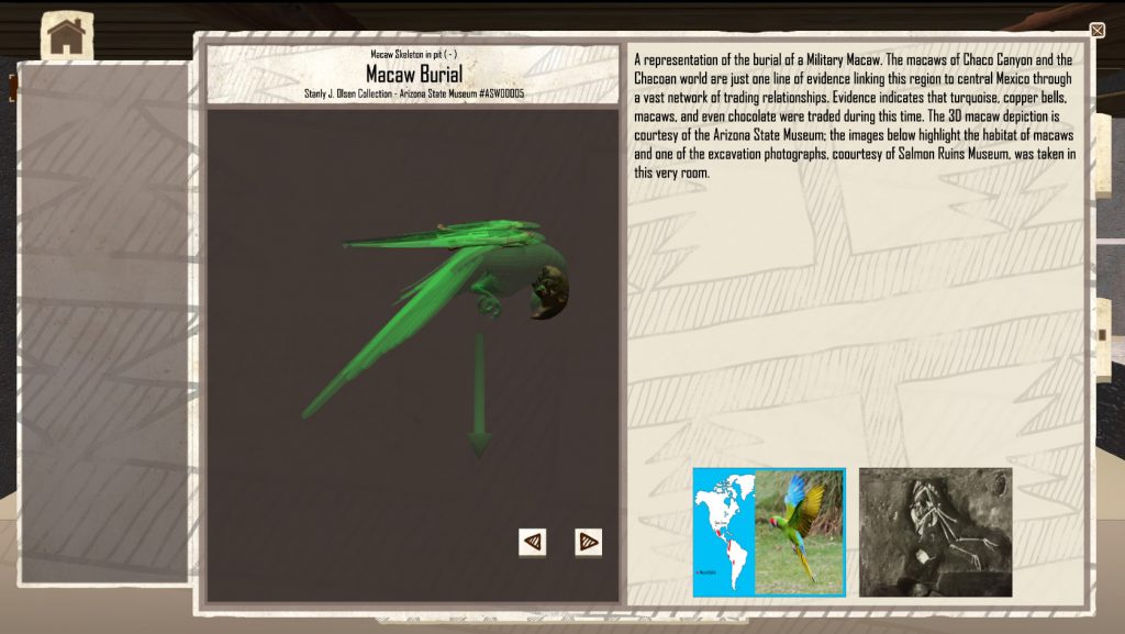 The User Interface to the Object Browser Database and 3d Object Display