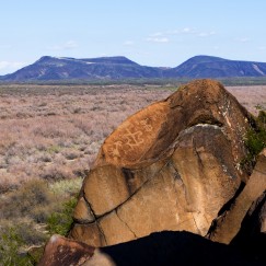 Rock Art at Gila Bend