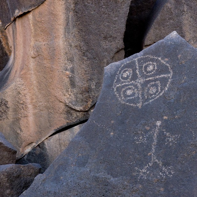 Petroglyph at Quail Point. Photo by Andy Laurenzi.