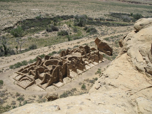 Overlook at Chaco Canyon