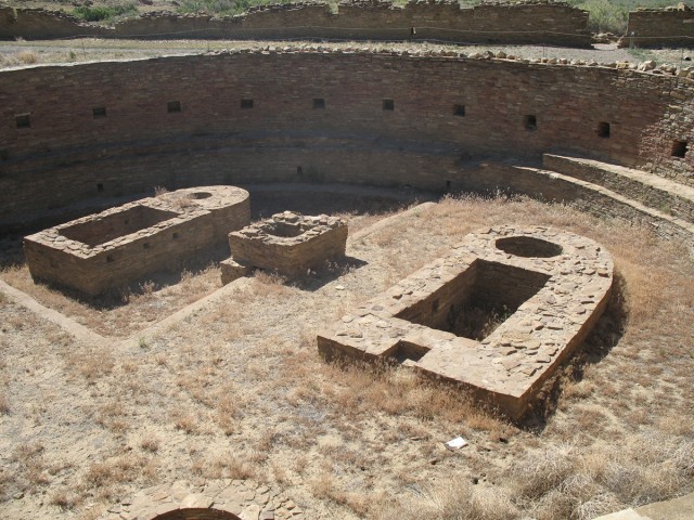 Kiva at Chaco Canyon