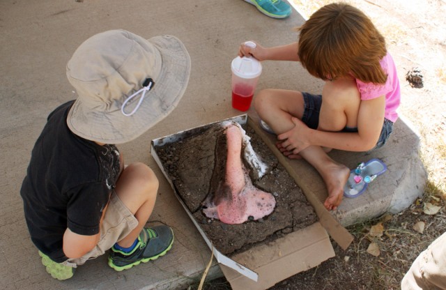 Children at Archaeology Fair