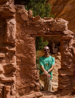 Josh Ewing in a T-Shaped Doorway