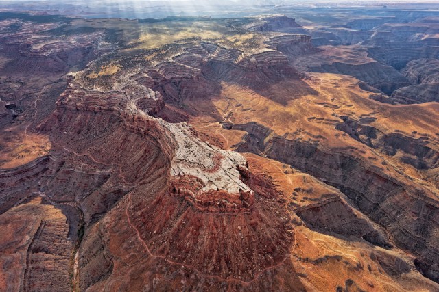 Aerial View of Cedar Mesa