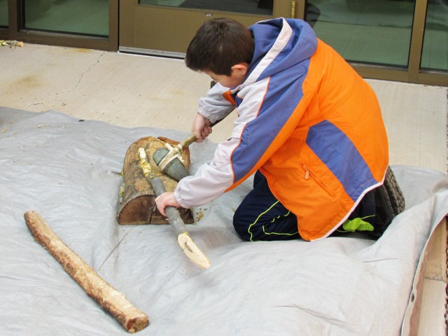 Hands-On Chopping Wood