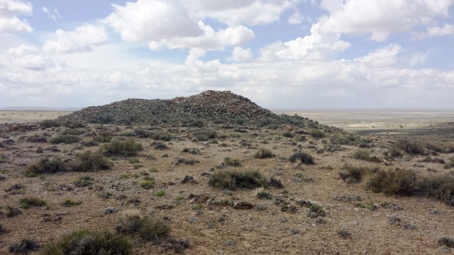 Great House Mound at Pierres