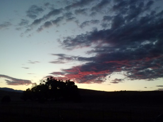 Sunrise on 6/15/15. Photo by Lindsay Shepard.
