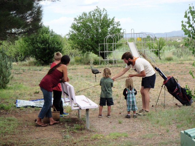 Learning to Throw and Atlatl