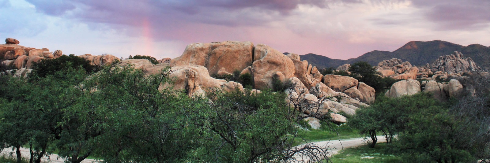 View from the Amerind Museum