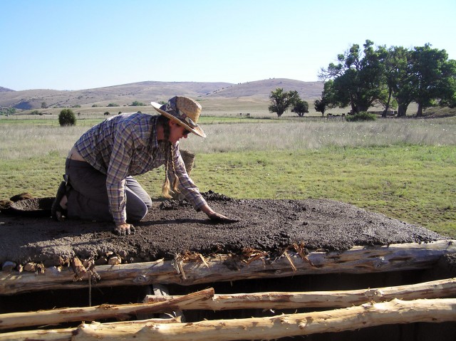 Barry Smoothing the Roof