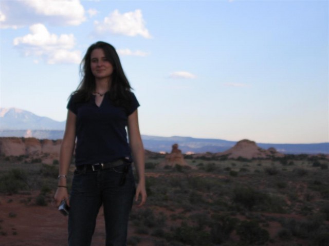 Kathleen in the Desert