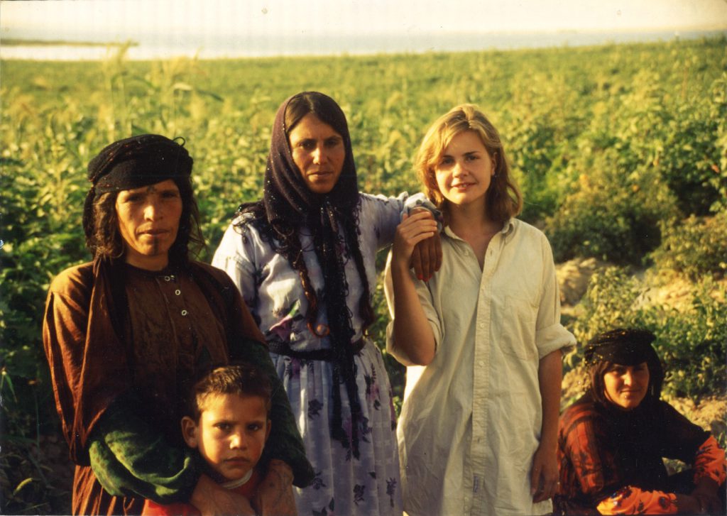 I’m not the only Archaeology Southwest staff member with a connection to northern Syria. Kate was also working there in the early 1990s, in the region just west of where I was. The village she lived in also had a mix of ethnicities, including Kurds, Arabs, and Turkmen. Kate says the woman at left and seated at right are Kurdish. The woman in the middle is of Bedouin descent.