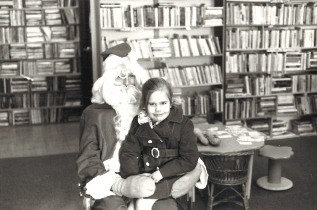 Bookstore Santa Claus