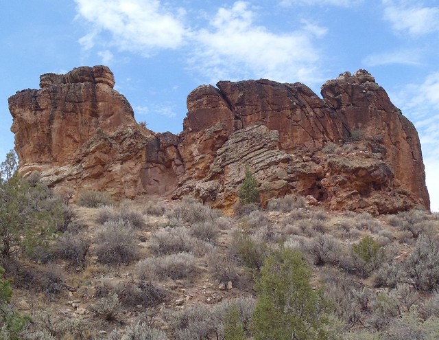 Castle Rock Pueblo is one place where people died in violent conflicts. Image courtesy of the <a href="http://www.blm.gov/co/st/en/nm/canm/Archaeological_Sites/Sand_Canyon_Sites/castle_rock_pueblo.html">BLM.</a>