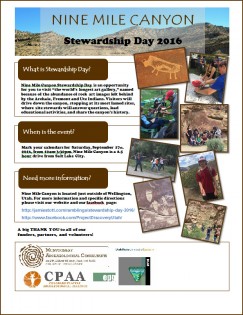 Stewardship Day Flyer, 2016. <a href="https://www.archaeologysouthwest.org/pdf/StewardshipDay_Flyer_2016_partialsponsors.pdf">Click to download as a PDF.</a>