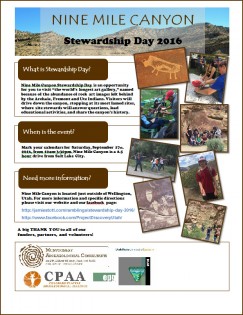 Stewardship Day Flyer, 2016