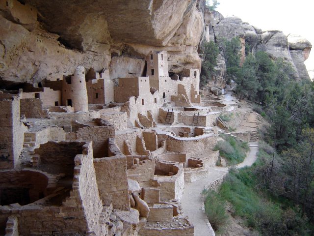 View of Cliff Palace in Mesa Verde National Park. Courtesy of the National Park Service.