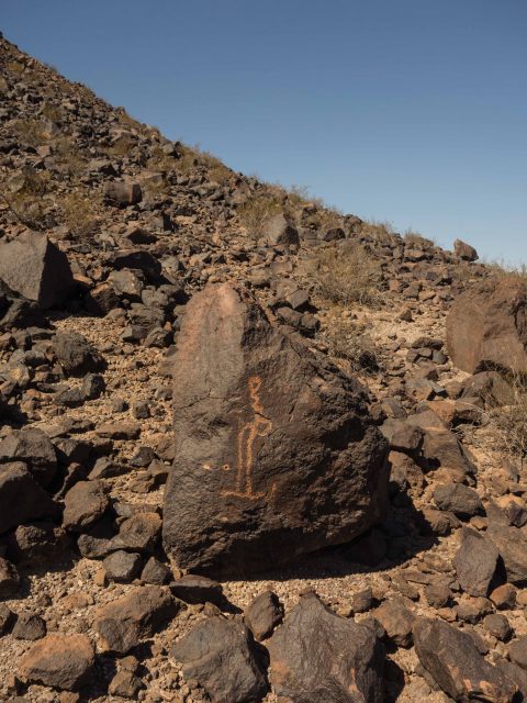 Petroglyph at the Fleming Site