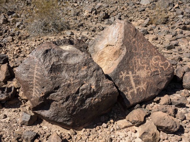 Rock art at the Fleming parcel. All images by Andy Laurenzi.