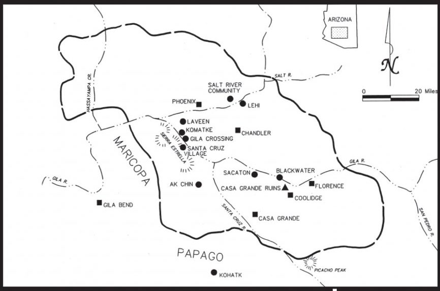 hohokam canals map